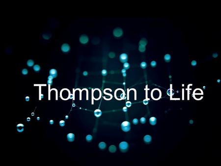 Thompson to Life. Objectives 2 Raise awareness about Competency-based Education and the opportunity of new Graduation Guidelines Help deepen understanding.