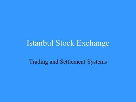 stock exchange mauritius automated trading system