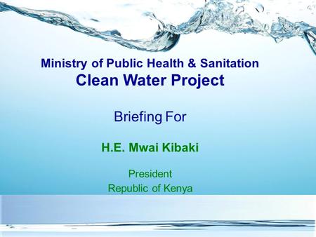 Ministry of Public Health & Sanitation