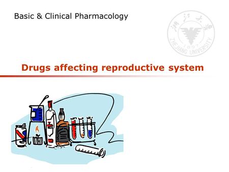 Drugs affecting reproductive system