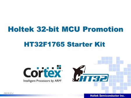 Holtek 32-bit MCU Promotion