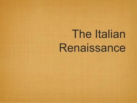 The Italian Renaissance. Unit Concepts 1. Renaissance art was a rebirth of Greco-Roman styles. 2. It a) brought monumentality to art, B) placed importance.