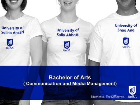 Bachelor of Arts ( Communication and Media Management)