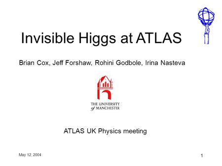 ATLAS UK Physics meeting