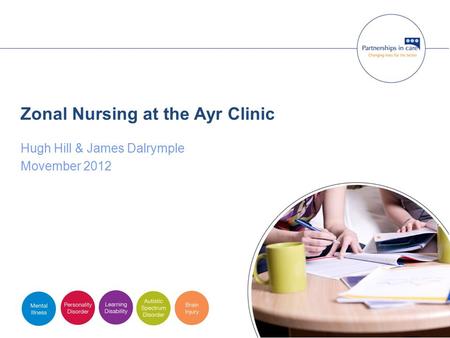 Zonal Nursing at the Ayr Clinic Hugh Hill & James Dalrymple Movember 2012.