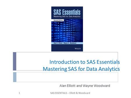 Introduction to SAS Essentials Mastering SAS for Data Analytics