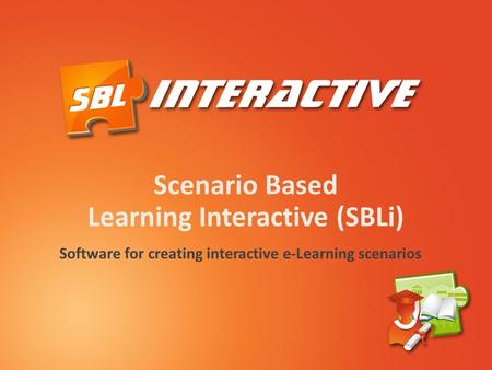 Scenario Based Learning Interactive (SBLi)