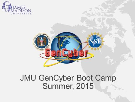 JMU GenCyber Boot Camp Summer, 2015. Network Sniffing Sometimes it is possible observe/record traffic traveling on a network Network traffic may contain.