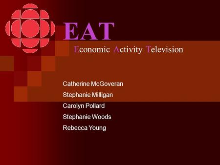 Economic Activity Television