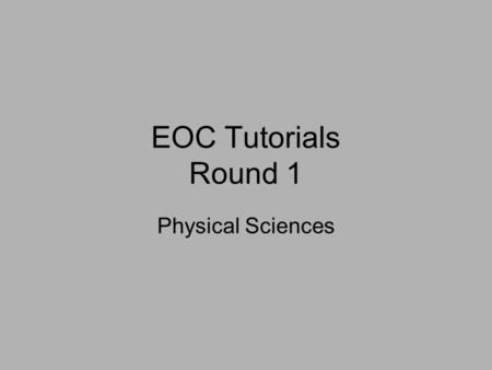 EOC Tutorials Round 1 Physical Sciences. Geography Term Review Vocab Diamond CLASSROOM MANIPULATIVE.