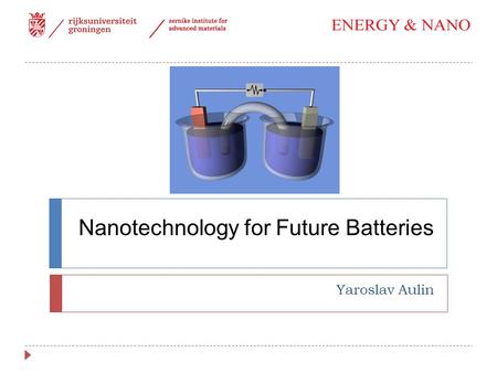Nanotechnology for Future Batteries