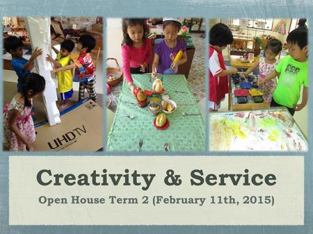 Open House Term 2 (February 11th, 2015)