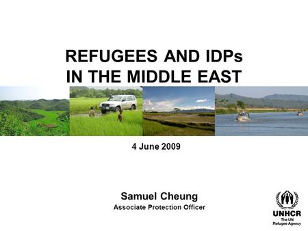 REFUGEES AND IDPs IN THE MIDDLE EAST