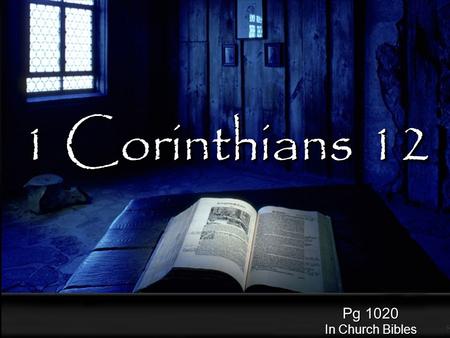 1 Corinthians 12 Pg 1020 In Church Bibles. Are you an agnostic atheist a=no, theo=god a=no, theo=god “there is no god” “there is no god”agnostic a=no,