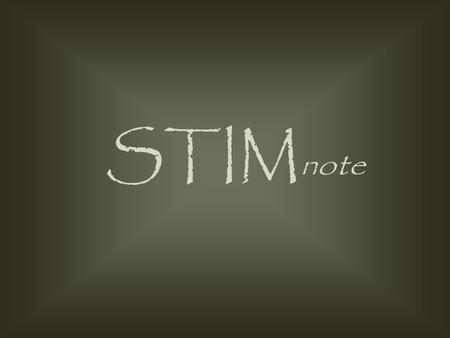 STIM note. A writing service encouraging Movement into resolution, peace and love by inspiration of the Word of God through poetically written STIMnotes.