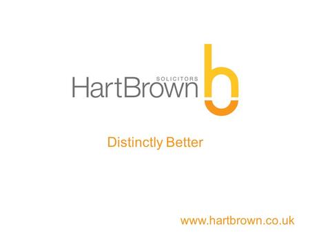 Www.hartbrown.co.uk Distinctly Better. www.hartbrown.co.uk Alyson Coulson Partner Trust & Estates Department.