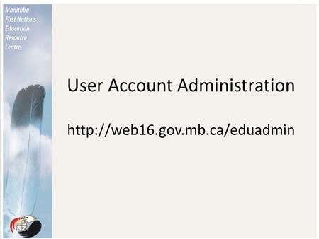 User Account Administration
