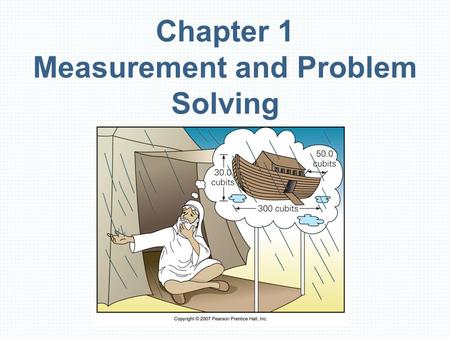 Chapter 1 Measurement and Problem Solving