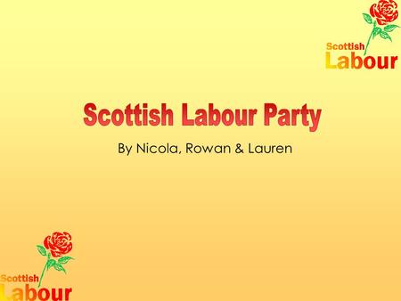 By Nicola, Rowan & Lauren. Johann Lamont was elected leader of the Scottish Labour Party in December 2011. She was born in Glasgow and became involved.