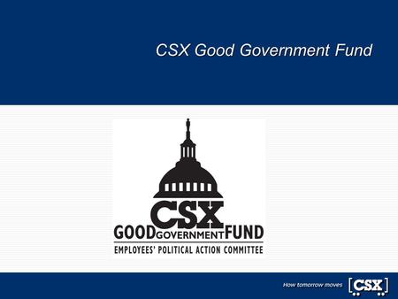 CSX Good Government Fund
