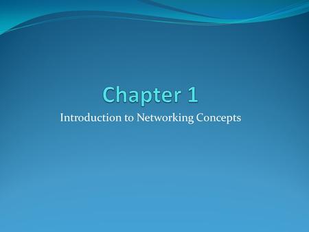 Introduction to Networking Concepts. Introducing TCP/IP Addressing Network address – common portion of the IP address shared by all hosts on a subnet/network.
