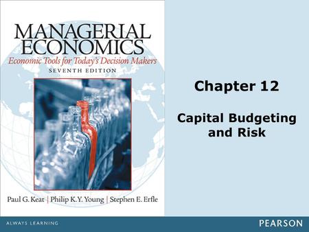 Chapter 12 Capital Budgeting and Risk