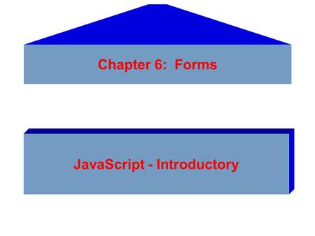 Chapter 6: Forms JavaScript - Introductory. Previewing the Product Registration Form.