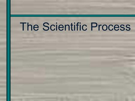 The Scientific Process. Top Reasons for Research Methods  Develop a critical thought process  Develop research skills  Distinguish fact from non-factual.