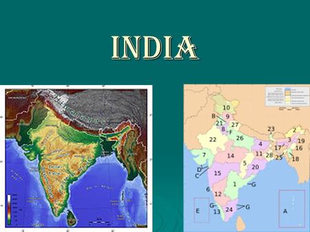 India. Words to Know   Ganges River   Arranged Marriages   Subsistence Farming   Caste System   Monsoons   Federal Republic   Independence.
