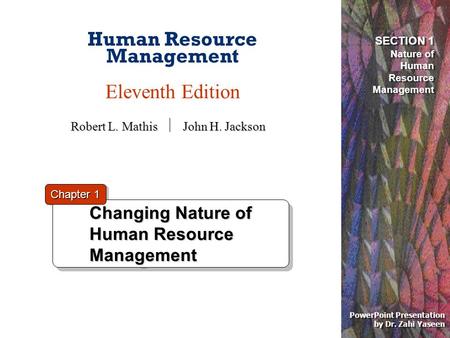 Human Resource Management Eleventh Edition