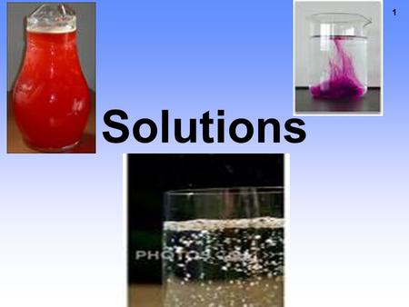 1 Solutions. 2 E.Q.: WHAT IS A SOLUTION? 3 Does a chemical reaction take place when one substance dissolves in another? No, dissolving is a physical.