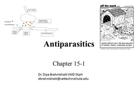 Antiparasitics Chapter 15-1