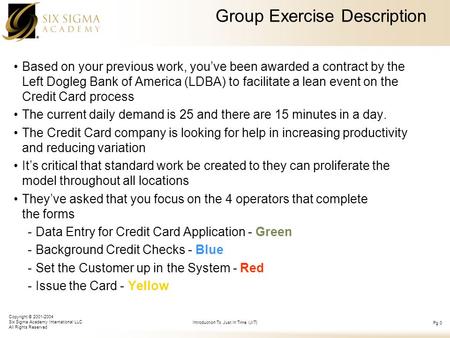 Group Exercise Instructions
