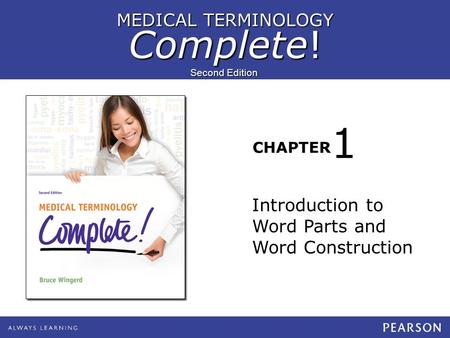 1 Introduction to Word Parts and Word Construction.