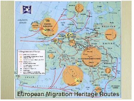 Europeans in the history of the world The place of Europe in populating the earth.