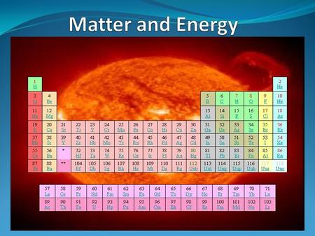 Energy is the capacity to do work. Physical changes such as boiling, freezing and evaporation involve energy changes. Chemical changes involve chemical.