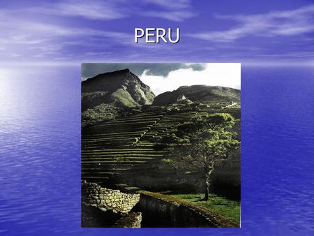 PERU. Peru is the third-largest country in South America after Brazil and Argentina, ranking it amongst the world's 20 largest nations.