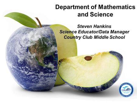 Department of Mathematics and Science