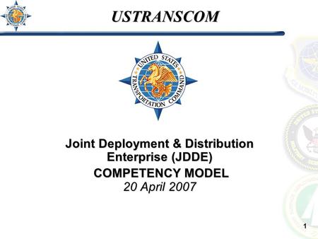 Joint Deployment & Distribution Enterprise (JDDE)