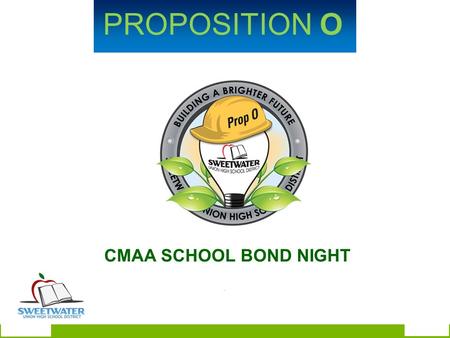 CMAA SCHOOL BOND NIGHT. PROPOSITION O. District Overview –Largest high school district in the nation –42,000 students –30 school sites & 3 administrative.
