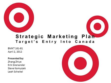 Strategic Marketing Plan