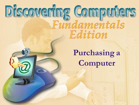 Purchasing a Computer. Today v Things to consider when purchasing a Computer v The spreadsheet exercise v Final project.