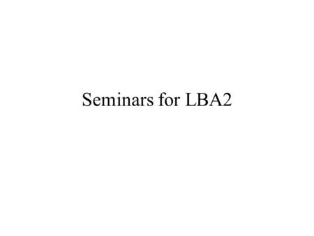 Seminars for LBA2. Global Change Research and Development Research Reflections on Synergies and Challenges for LBA Phase 2 Carlos A Nobre CPTEC-INPE.
