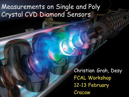 Measurements on Single and Poly Crystal CVD Diamond Sensors