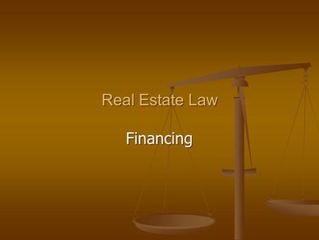 estate law