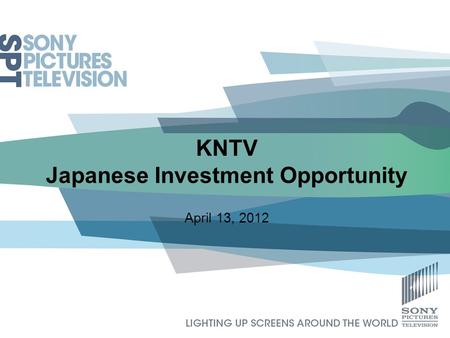KNTV Japanese Investment Opportunity April 13, 2012.