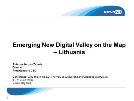 Emerging New Digital Valley on the Map – Lithuania