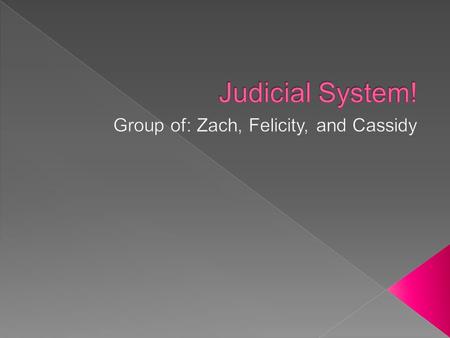  Standard The student with analyze the role of the Judicial Branch in the Georgia state government.  EQ How does the Georgia’s judicial system provide.