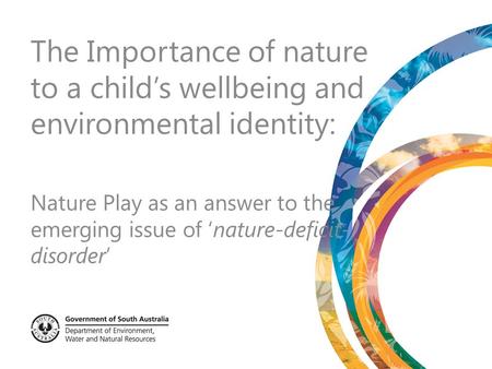 The Importance of nature to a child’s wellbeing and environmental identity: Nature Play as an answer to the emerging issue of ‘nature-deficit- disorder’