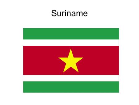 Suriname. Find Suriname Suriname Suriname is in which continent? a)Asia b)Africa c)South America.
